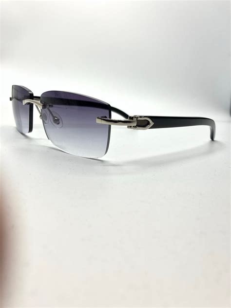 cartier buffalo glasses replica|authentic cartier buffalo horn glasses.